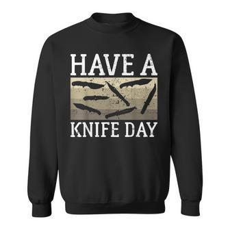 Have A Knife Day Knife Collector スウェットシャツ - Kawaiitshirt
