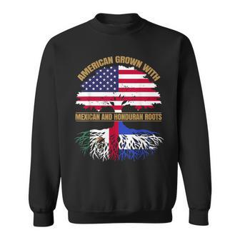 Heritage American Grown With Mexican Honduran Roots Sweatshirt - Thegiftio UK