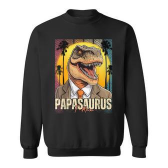 Homme Papasaurus T-Rex Dinosaure Drôle Anniversaire Fête Des Pères Sweater e - Cadeauxyz