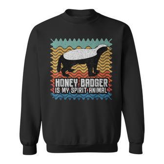Honey Badger Is Mypirit Animal スウェットシャツ - Kawaiitshirt
