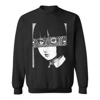 Horror Anime Manga Japan Japanese Creepy Kawaii Goth Sweatshirt - Thegiftio