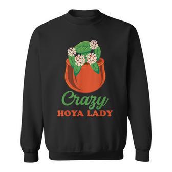 Hoya 陶器フラワーデザイン ワックスフラワー Hoya ファン用 スウェットシャツ - Kawaiitshirt