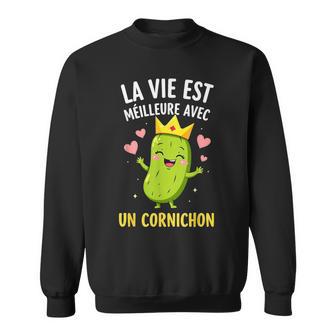 Humor Pepinillos Laida Es Mejor Con Un Pepinillo Camisa de entrenamiento - Regaloses