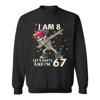 Ich Bin 8 Jahre Alt 8 Geburtstag 67 Party Wie Ich 6 7 Junge Kinder Sweatshirt - Seseable
