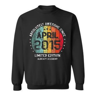 Impresionante Desde Abril 2015 Awesome Cumpleaños Retro Camisa de entrenamiento - Regaloses