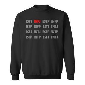 Infj パーソナリティタイプ イントロバートデザイン スウェットシャツ - Kawaiitshirt