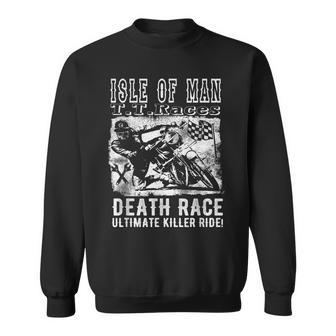 Isle Of Man Death Race Motociclistaintage Divertido Regalo Camisa de entrenamiento - Regaloses
