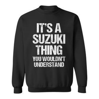 It's Auzuki Thing You Wouldn't Understand おかしなスズキ スウェットシャツ - Kawaiitshirt