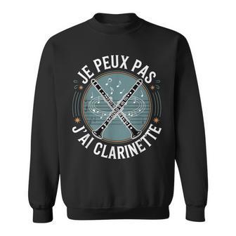 Je Peux Pas J'ai Clarinette Notes Mélodie Sweater e - Cadeauxyz