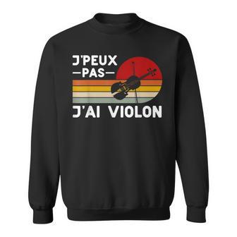 Je Peux Pas J'aiiolon Humourioloniste Musicien Drole Sweater e - Cadeauxyz