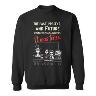 Jeu De Mots Drôle De Professeur D'anglais Sweater e - Cadeauxyz