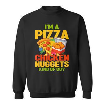 Jeuis Du Genre À Manger Des Pizzas Et Des Croquettes De Poulet Sweater e - Cadeauxyz