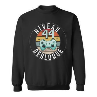 Jeux Niveau 44 Debloque 44 Anniversaire Sweater e - Cadeauxyz