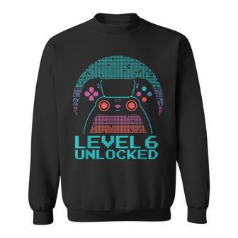 Joueur De 6 Ans Jeuxidéo Jeu 6Ème Anniversaire Sweater e - Cadeauxyz