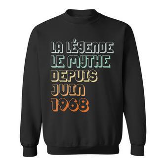 Juin 1968 56 Ans Cadeau Anniversaire Homme Juin 1968 Sweater e - Cadeauxyz