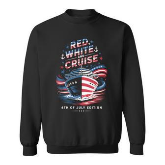July Cruise 4Th Of July Family Matching Cruise Vacation Sweatshirt - Thegiftio UK