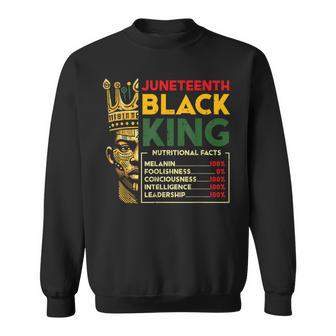 Junenth Black King Black African June 19Th Dad Sweatshirt - Thegiftio