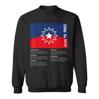 Junenth Flag Meaning Sweatshirt - Thegiftio UK