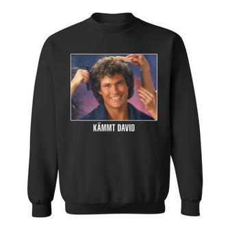 Kämmt David 80S Retrointage Tv Kitttar Camp Fun Sweatshirt - Geschenkecke