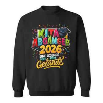 Kinder Kita Abgänger 2026 Eine Legende Gehtom Gelände Sweatshirt - Seseable