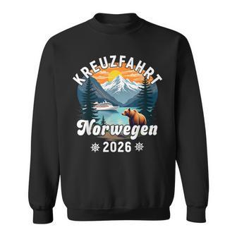 Kreuzfahrt Norwegen 2026 Freund Familie Norwegen Sweatshirt - Seseable