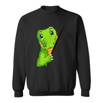 Krokodil Alligator Kinder Sweatshirt - Seseable