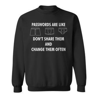 La Contraseñaon Como Breve Ciberseguridad Informática Geek Camisa de entrenamiento - Regaloses
