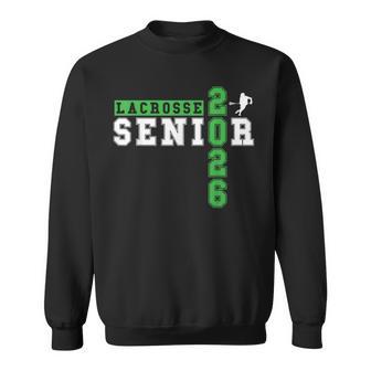 Lacrosse Senior Night Lacrosse Senior 2026 Graduation 33 Sweatshirt - Thegiftio UK