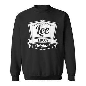 Lee ギフトシャツLee 名前入りバースデーtシャツ スウェットシャツ - Kawaiitshirt