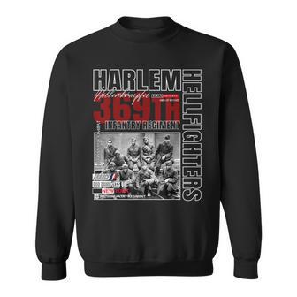 A Legacy Of Black Masculinity And Courage Harlem Hellfighters 369Th Infantry Regiment Bhm Tribute -Adults & Kids Black Small Classic Fit Cotton 80 Polyester 20 Short Sleeve Sweatshirt - Monsterry