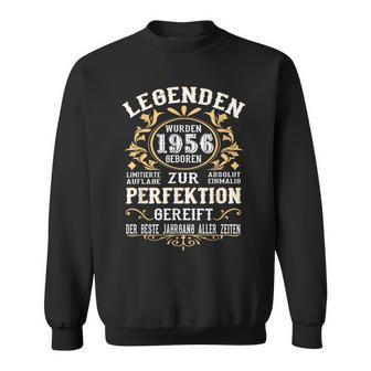Legenden 1956 Geboren Geschenk Jahrgang 1956 Geburtstag Sweatshirt - Seseable