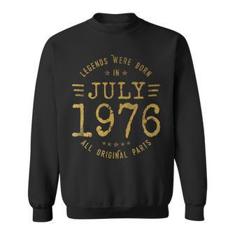Les Légendesont Nées En Juillet 1976 Sweater e - Cadeauxyz