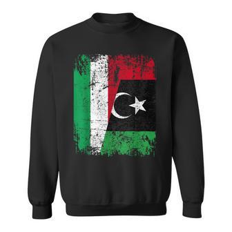 Libia Italia Bandiera Amicizia Italiana Libica Felpa - Novitaregali