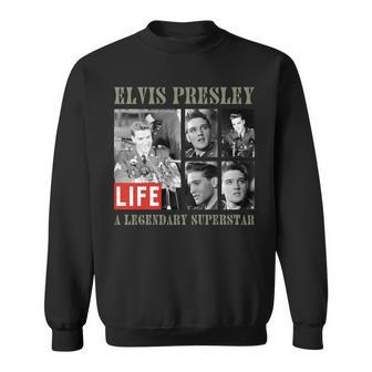Life Picture Collection エルヴィス プレスリー（1） 長袖tシャツ スウェットシャツ - Kawaiitshirt