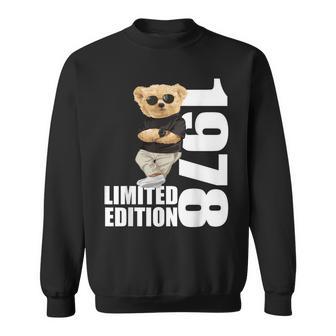 Limited Edition 1978 Bär Bären Geburtstag 1978 Jahrgang 1978 Sweatshirt - Seseable