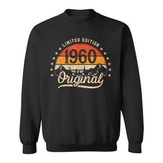 Limited Edition Jahrgang 1960Intage Mann 66 Geburtstag Sweatshirt - Seseable
