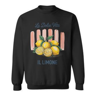 Limoncello La Dolceita Italian Lemon Italie Fruit Sweater e - Cadeauxyz