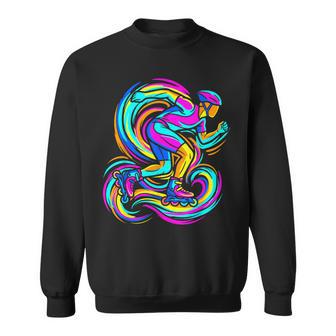 Look De Los 90 Para Amantes Del Patinaje En Línea Camisa de entrenamiento - Regaloses