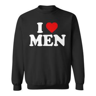I Love I Love Men スウェットシャツ - Kawaiitshirt