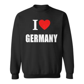 I Love Germany ドイツ サンシャイン ドイツ サマーホリデー スウェットシャツ - Kawaiitshirt