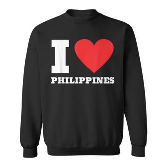 I Love Philippines I Heart Philippines 家族旅行 スウェットシャツ - Kawaiitshirt
