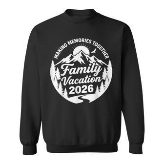 Making Memories Together Family Road Trip Mountain Vacation Sweatshirt - Thegiftio UK