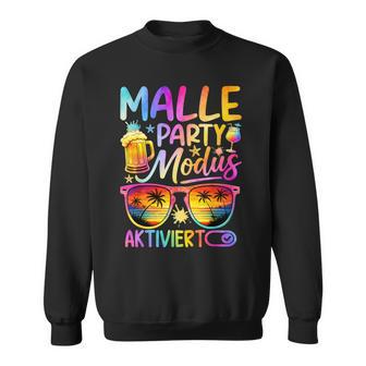 Malle Party Modus Aktiviert Feiern Mallorca Urlaub Sweatshirt - Seseable