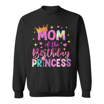 Mamá Del Cumpleaños Princesa Niña Fiesta Partido Familia Camisa de entrenamiento - Regaloses