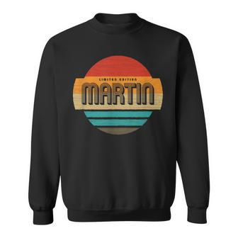 Martin 名称 レトロ・ヴィンテージ・サンセット 限定版 スウェットシャツ - Kawaiitshirt