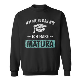 Matura Bestanden Gymnasium Geschenk Sweatshirt - Seseable
