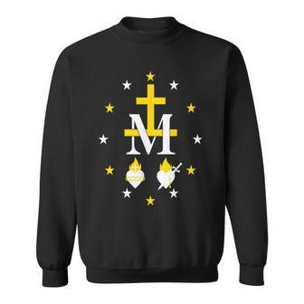 Medalla Milagrosa Católica Nuestra Bendita Madre María Inmaculada Camisa de entrenamiento - Regaloses