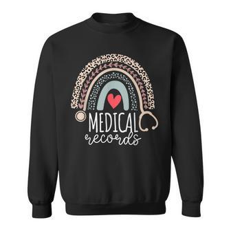 Medical Records Squad Clerk Director Appreciation Week Sweatshirt | Seseable UK