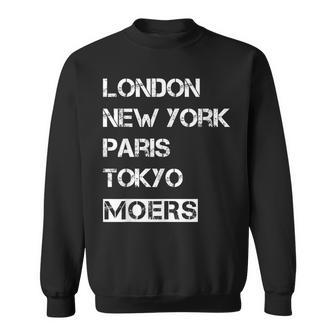 Meinetadt Geburtsort & Heimatliebe Moers Sweatshirt - Seseable