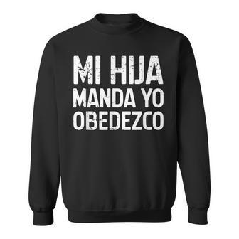Mi Hija Manda Yo Obedezco Humor Para Papás Camisa de entrenamiento - Regaloses